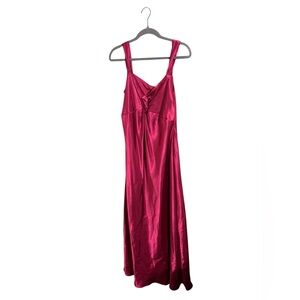 Karina Nites Y2K Hot Pink Maxi‎ Formal Dress  Size 14